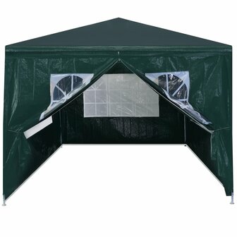 Partytent 3x4 m groen