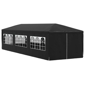 Partytent 3x9 m antraciet