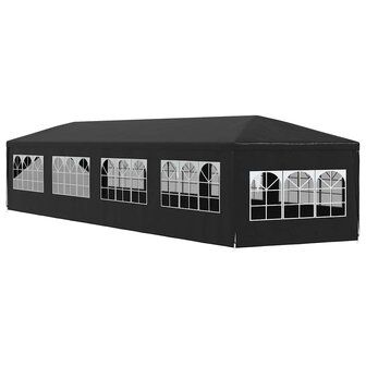 Partytent 3x12 m antraciet