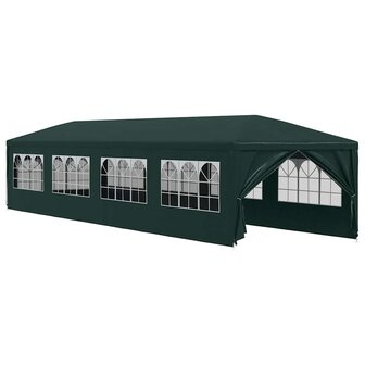 Partytent 3x12 m groen