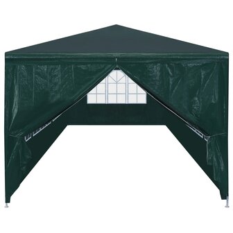 Partytent 3x12 m groen