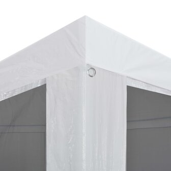 Partytent met 4 mesh zijwanden 3x3 m