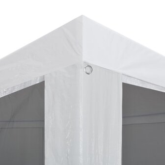 Partytent met 4 mesh zijwanden 4x3 m