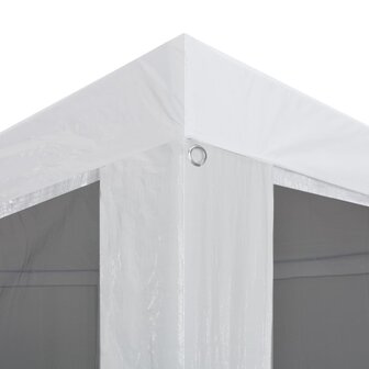 Partytent met 6 mesh zijwanden 6x3 m