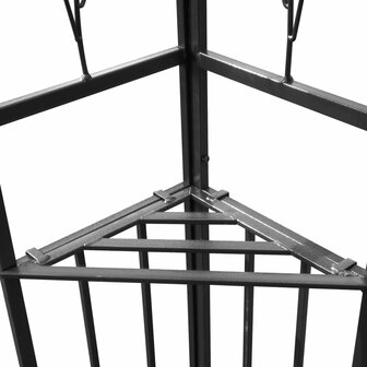 Prieel 3x3 m antraciet