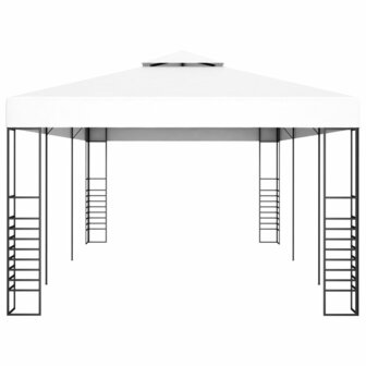 Prieel 6x3 m wit