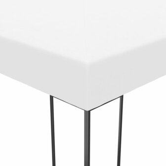 Prieel 6x3 m wit