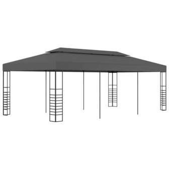 Prieel 3x6 m antraciet