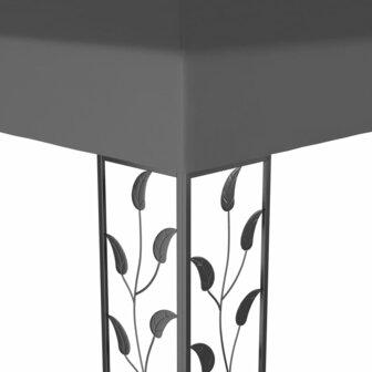 Prieel 3x6 m antraciet