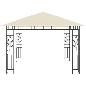 Prieel met klamboe 180 g/m&sup2; 3x3x2,73 m cr&egrave;me