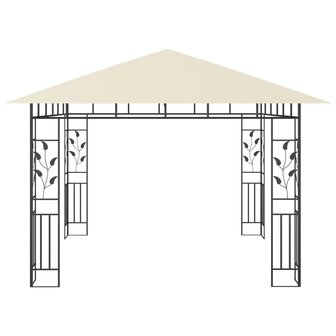Prieel met klamboe 180 g/m&sup2; 3x3x2,73 m cr&egrave;me