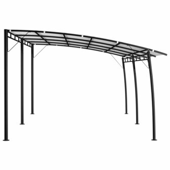 Zonneluifel 6x3x2,55 m cr&egrave;mekleurig