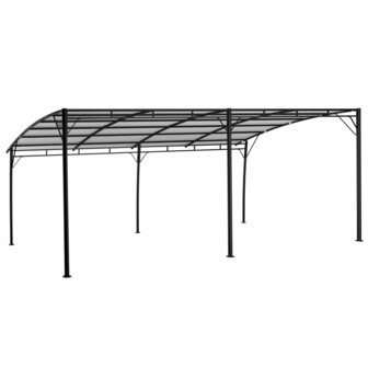 Zonneluifel 6x3x2,55 m cr&egrave;mekleurig