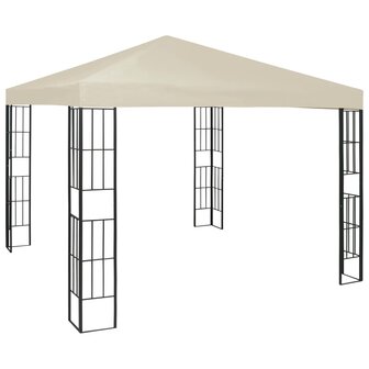 Prieel 3x3 m cr&egrave;me