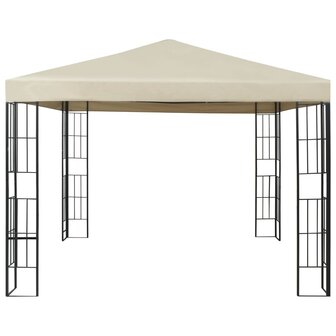 Prieel 3x3 m cr&egrave;me