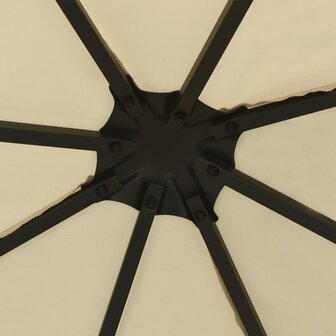 Prieel 3x3 m cr&egrave;me