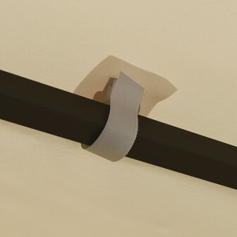 Prieel 3x3 m cr&egrave;me