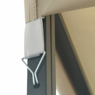 Prieel 3x3 m cr&egrave;me
