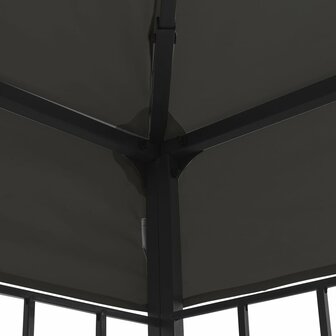 Prieel 3x6 m antraciet