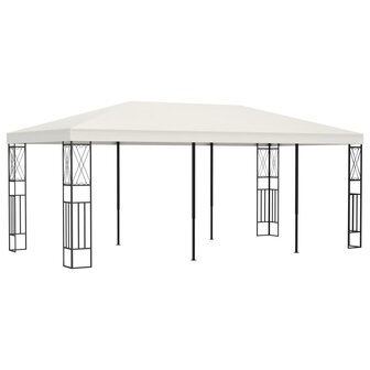 Prieel 3x6 m stof cr&egrave;me