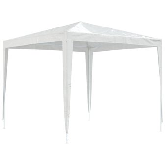 Partytent 2,5x2,5 m wit