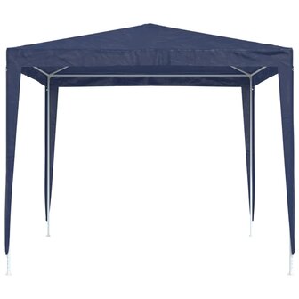 Partytent 2,5x2,5 m blauw