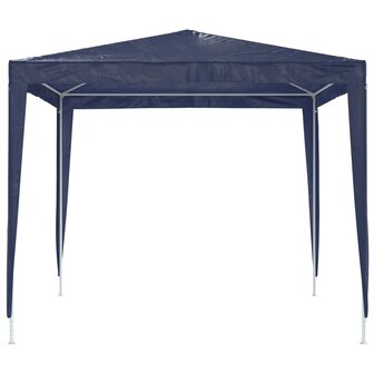 Partytent 2,5x2,5 m blauw