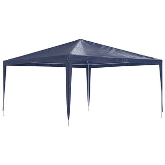 Partytent 4x4 m blauw