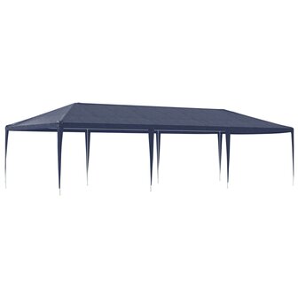 Partytent 4x9 m blauw