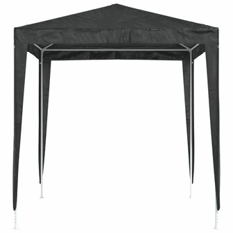 Partytent professioneel 2x2 m antraciet