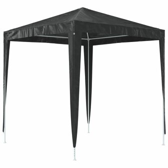 Partytent professioneel 2x2 m antraciet