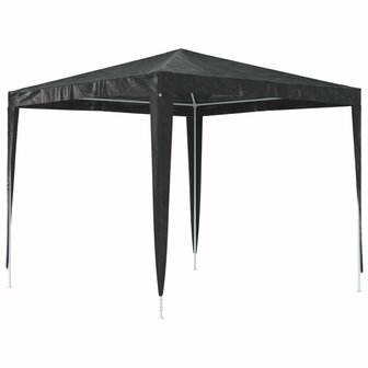 Partytent professioneel 90 g/m&sup2; 2,5x2,5 m antraciet