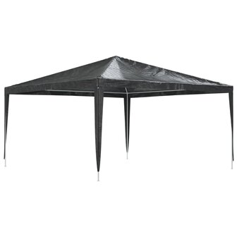 Partytent professioneel 90 g/m&sup2; 4x4 m antraciet