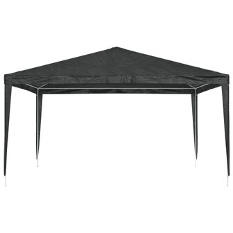 Partytent professioneel 90 g/m&sup2; 4x4 m antraciet