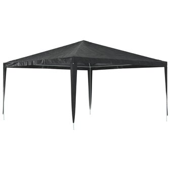 Partytent professioneel 90 g/m&sup2; 4x4 m antraciet