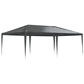 Partytent professioneel 90 g/m&sup2; 4x6 m antraciet