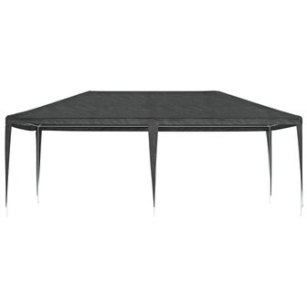 Partytent professioneel 90 g/m&sup2; 4x6 m antraciet