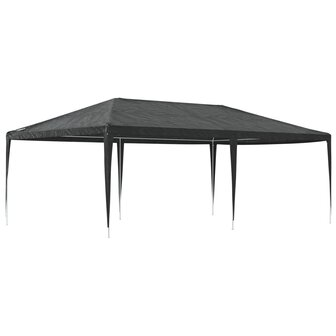 Partytent professioneel 90 g/m&sup2; 4x6 m antraciet
