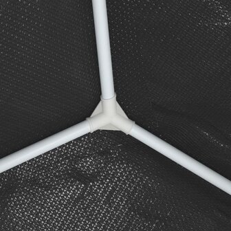 Partytent professioneel 90 g/m&sup2; 4x6 m antraciet