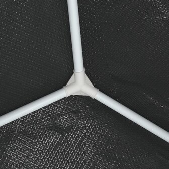 Partytent professioneel 90 g/m&sup2; 4x9 m antraciet