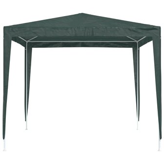Partytent professioneel 90 g/m&sup2; 2,5x2,5 m groen