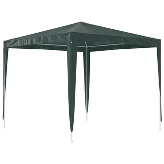 Partytent professioneel 90 g/m&sup2; 2,5x2,5 m groen