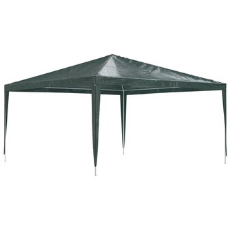 Partytent professioneel 90 g/m&sup2; 4x4 m groen