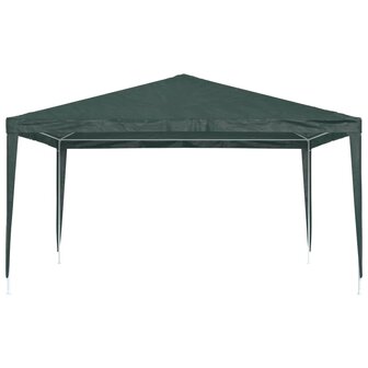 Partytent professioneel 90 g/m&sup2; 4x4 m groen