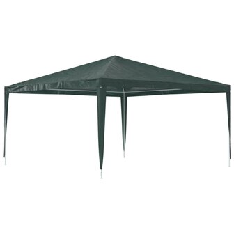 Partytent professioneel 90 g/m&sup2; 4x4 m groen