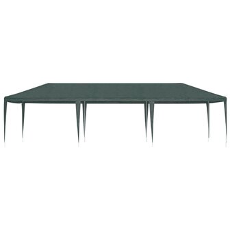 Partytent professioneel 90 g/m&sup2; 4x9 m groen