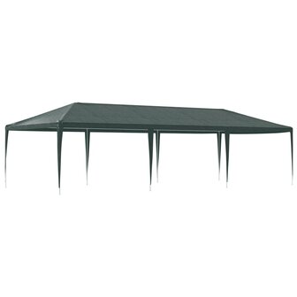 Partytent professioneel 90 g/m&sup2; 4x9 m groen
