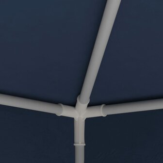 Partytent met zijwanden professioneel 90 g/m&sup2; 2,5x2,5 m blauw