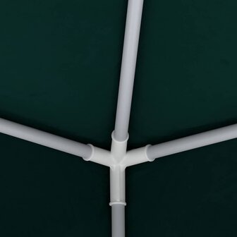 Partytent met zijwanden professioneel 90 g/m&sup2; 2,5x2,5 m groen