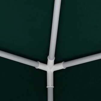 Partytent met zijwanden professioneel 90 g/m&sup2; 4x4 m groen